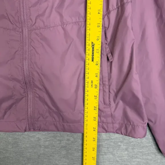 Columbia Size Medium Rain Jacket – Dusty Mauve, Packable Hood & Lightweight - Picture 2 of 10